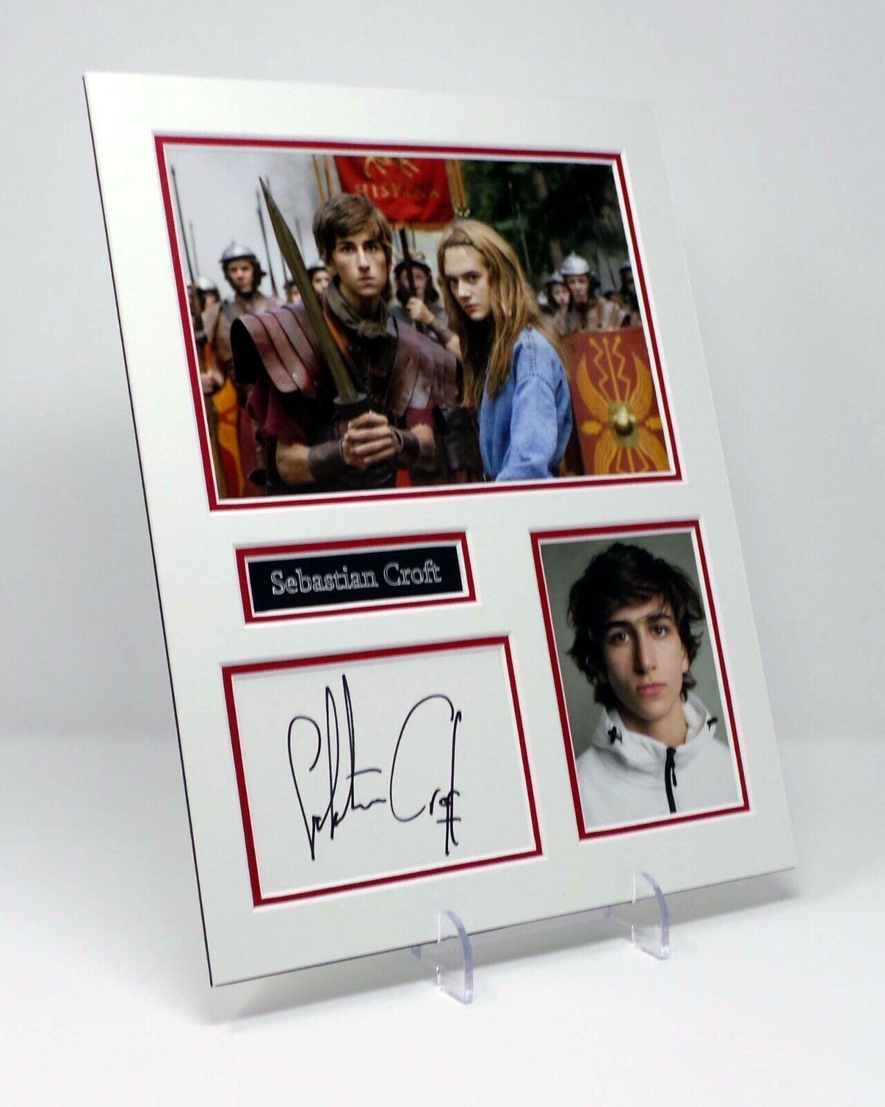 Sebastian CROFT Signed Mounted Photo Poster painting Display AFTAL COA Game of Thrones Actor