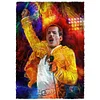 (Multi-Style) Freddie Mercury - 11CT Stamped Cross Stitch 40*50cm/15.75*19.69in