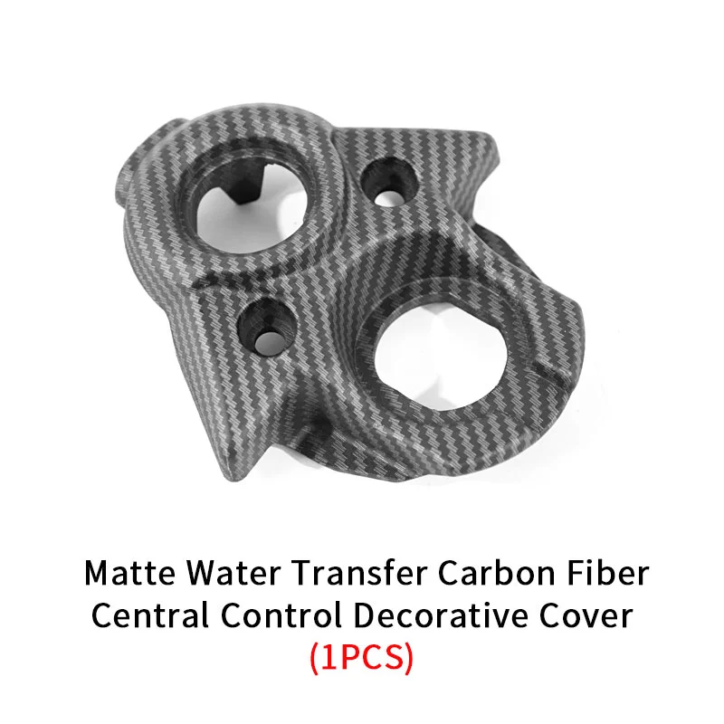 For SUR-RON Segway X260 Surron Off-road Electric Matte Water Transfer Carbon Fiber Central Control Decorative Cover