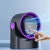 100 Level Portable Bladeless Fan USB Rechargeable Digital Display Desktop Fan