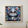 Diamond Painting-DIY Full Round Drill Cat