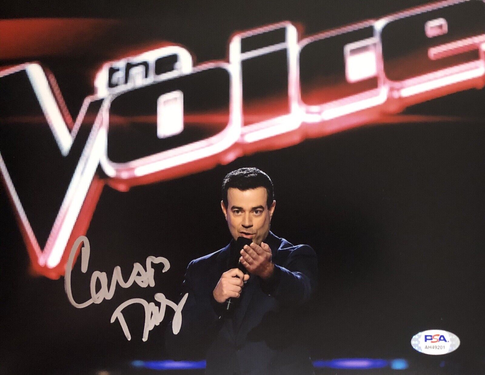 Carson Daly Signed Autographed 8x10 Photo Poster painting MTV TRL The Voice Psa/Dna