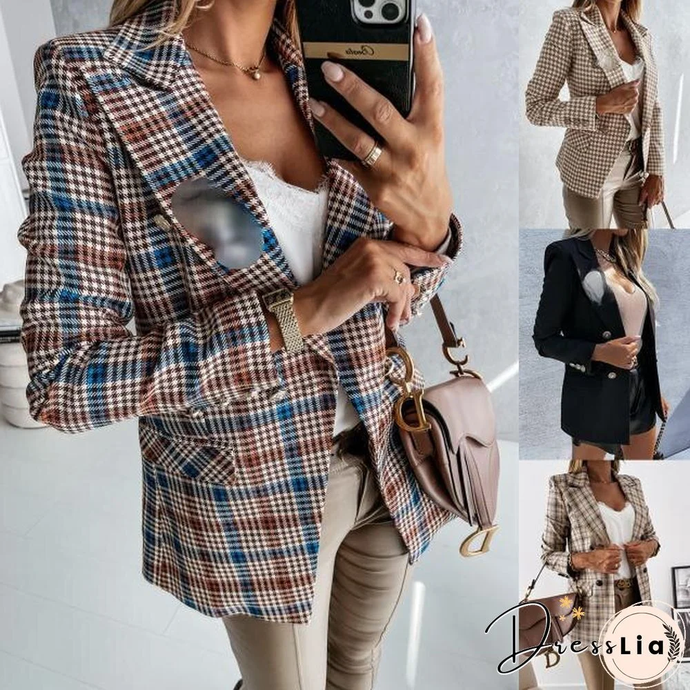Vintage Tweed Blazer Fit Blazer Girls Fringe Top Suit Jacket Office Ladies Chic Slim Ladies Spring Autumn Collar Hooded Style