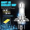 Car LED Fog Light Lamp LED Headlight Waterproof High-Power Fog Light Bulb (4Pcs)