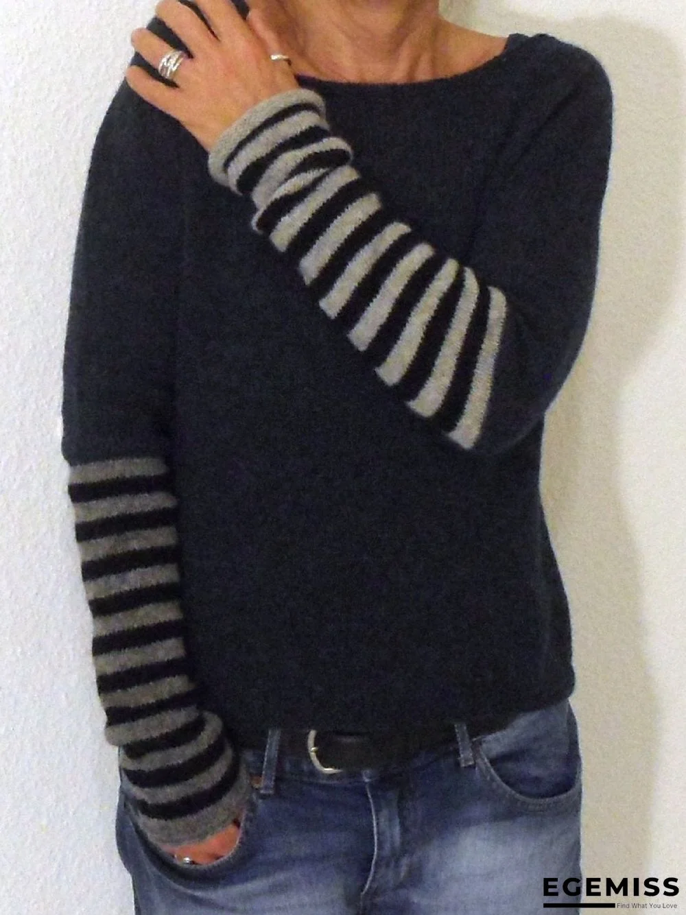 Casual Shift Solid Sweater | EGEMISS