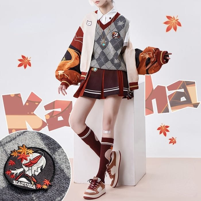 [Thin Version] GI Kazuha Inspirited Cosplay Daily Outift S18224