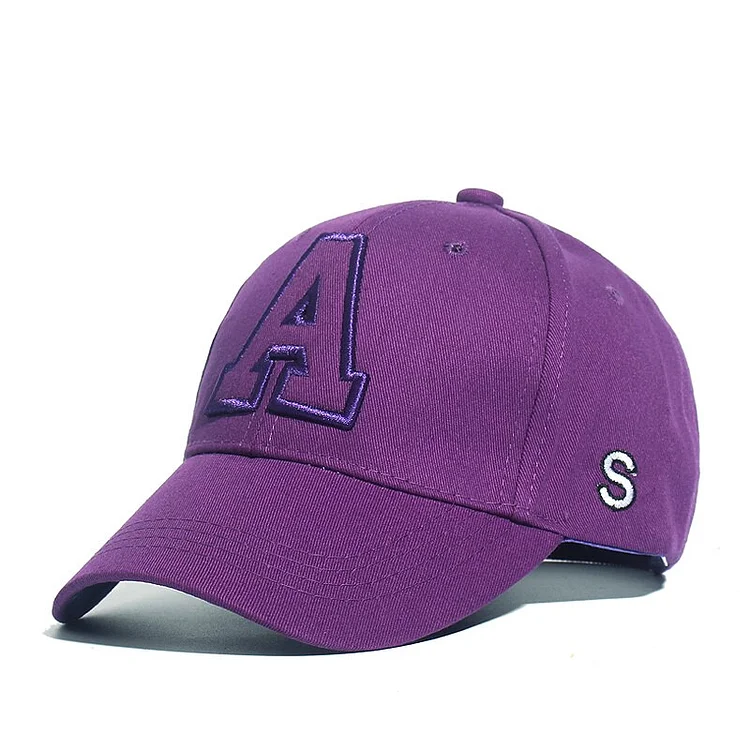 Children Baseball Hat Boy Girl Letter Embroidery Summer Autumn Solid Color Red White Kids Snapback Adjustable Casual Cap Bone