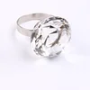 Crystal Rhinestone Silver Catering Napkin Ring