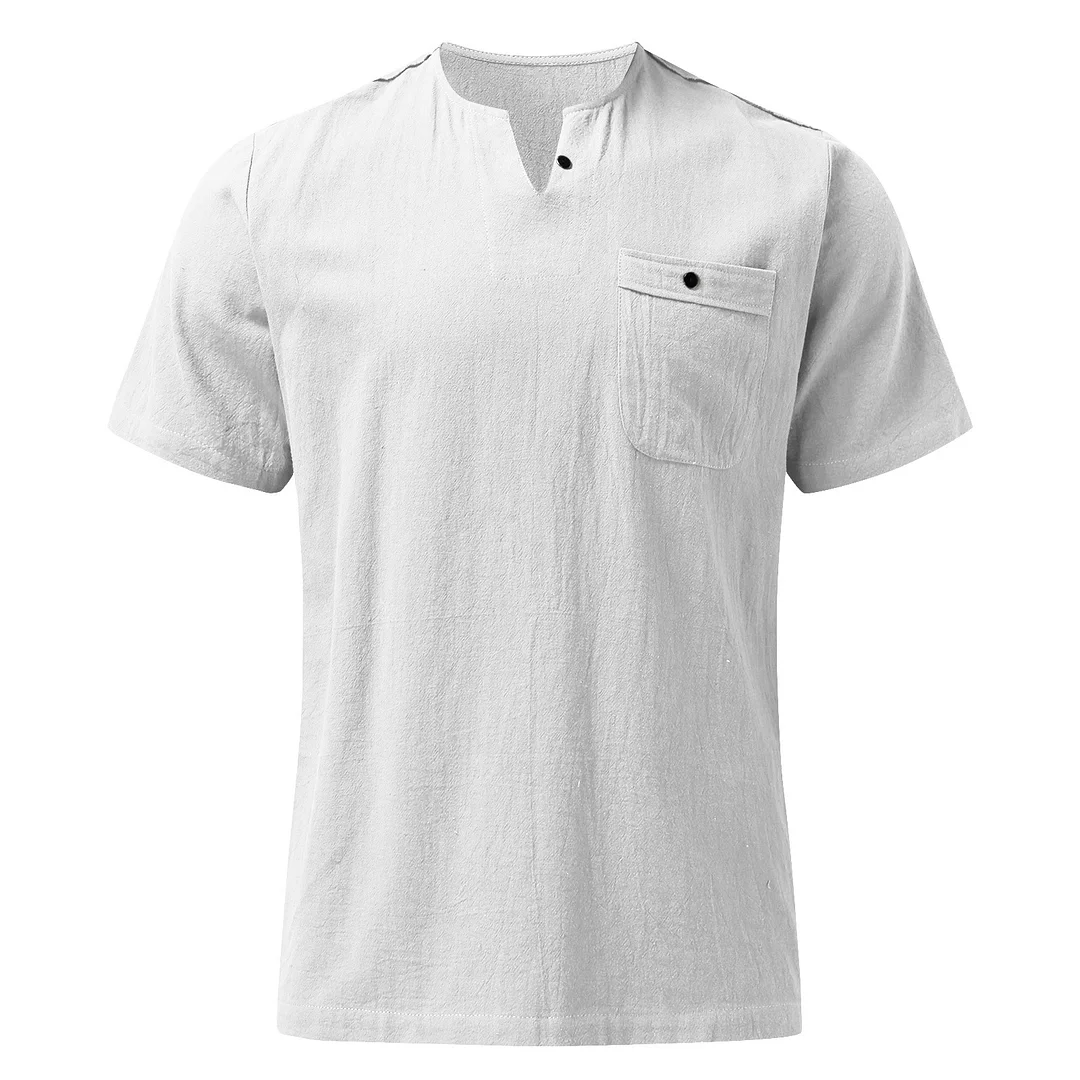 Men's Comfy Linen Summer Shirt