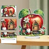 Diamond Painting Acrylic Apple Cottage Tabletop Ornaments Kit
