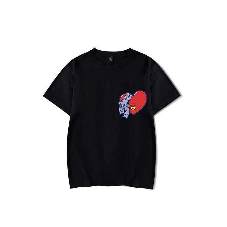 BT21 Cartoon Print T-Shirt