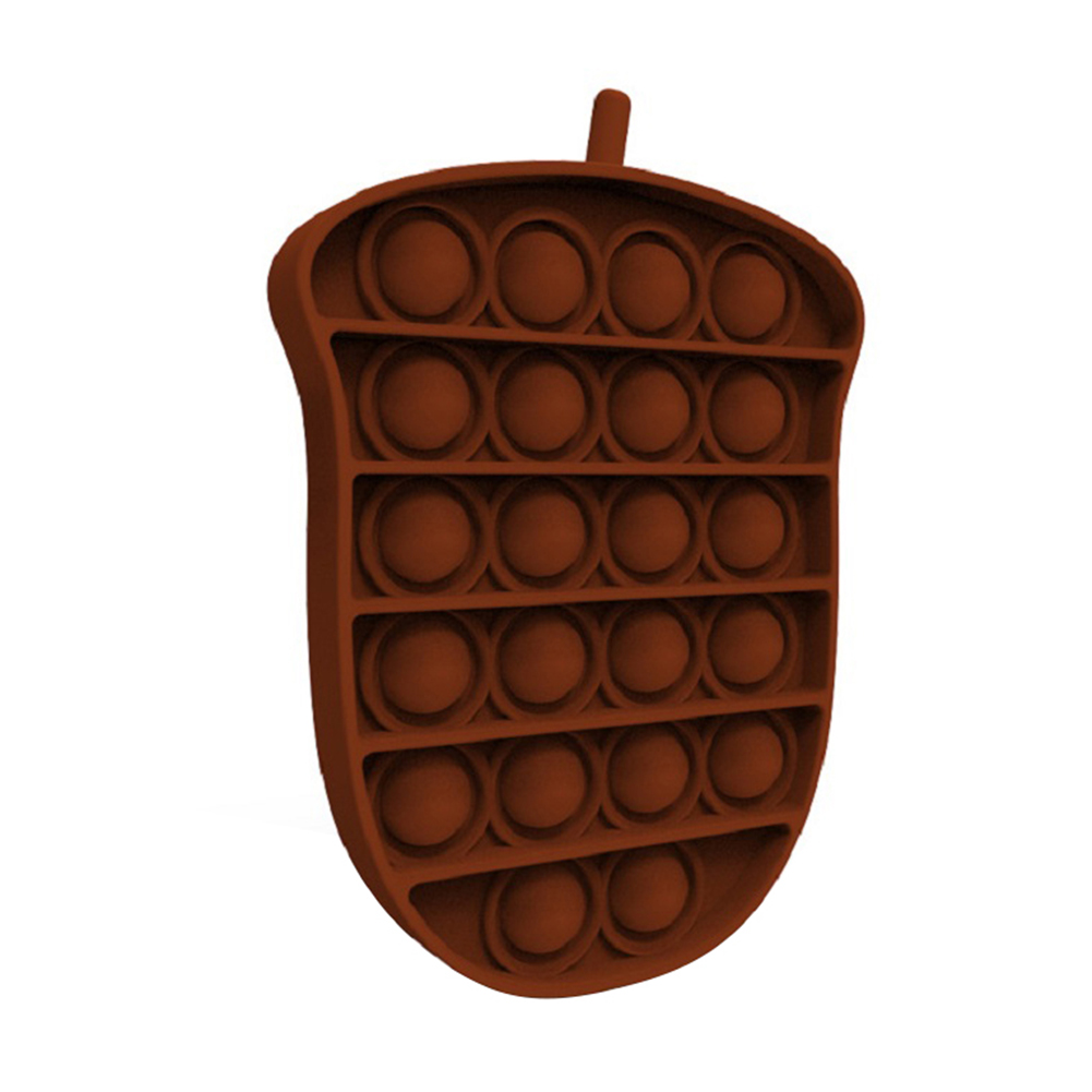 

Pine Cone Brown - Pop It Fidget Toy, Light brown, 501 Original