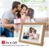10.1-Inch WiFi Cloud Digital Photo Frame IPS Touch Screen Automatic Rotation Frameo Mobile App To Send Photos Ios Android APP