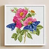 Butterfly - 9CT Partial Beaded Cross Stitch Kit(27x27cm)