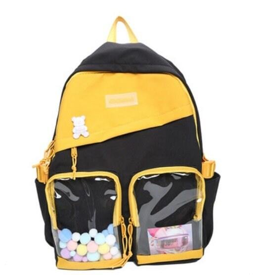 Colorblock Two Windows Ita Backpack
