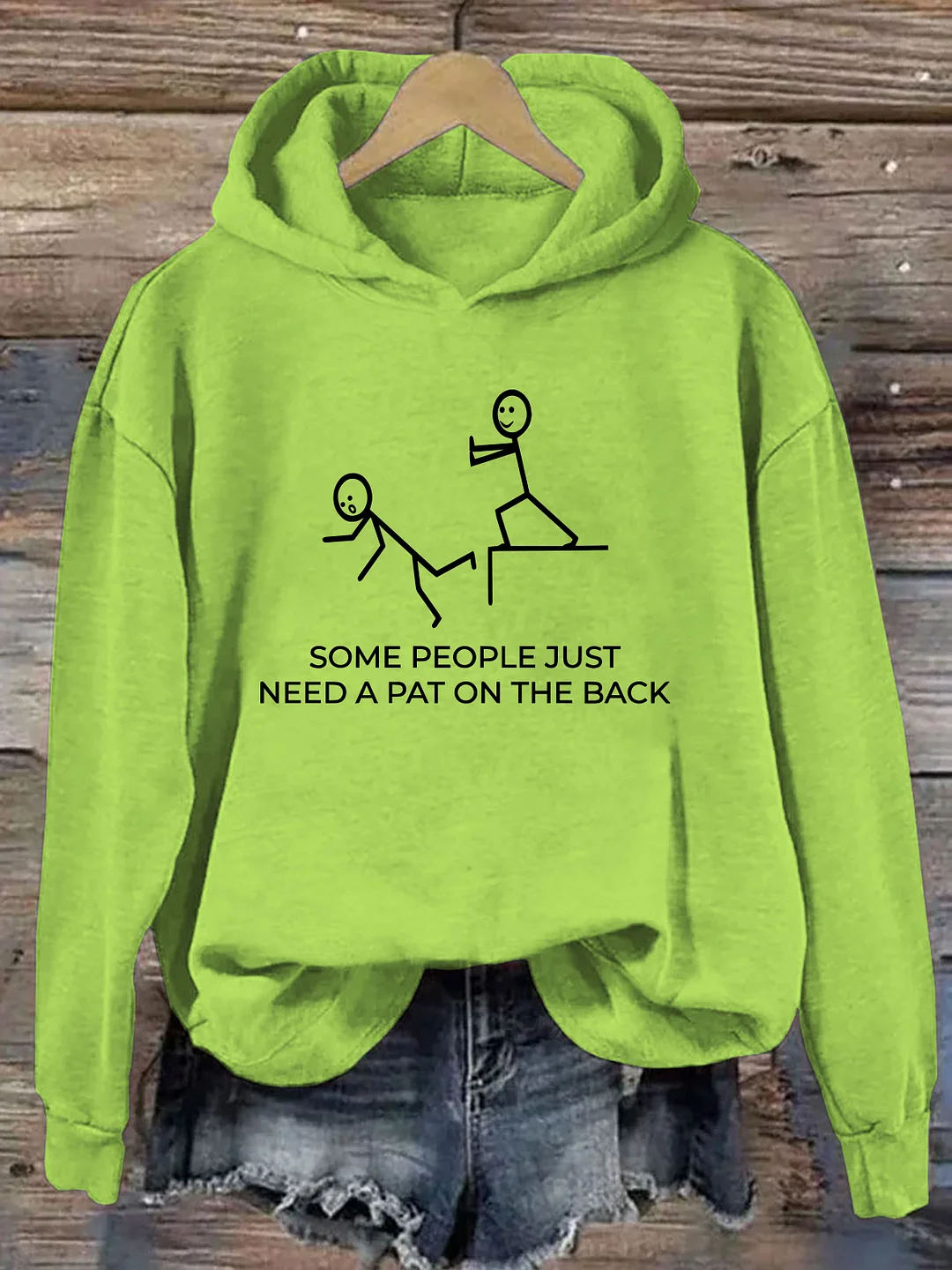 Some People Just Need A Pat On The Back Hoodie