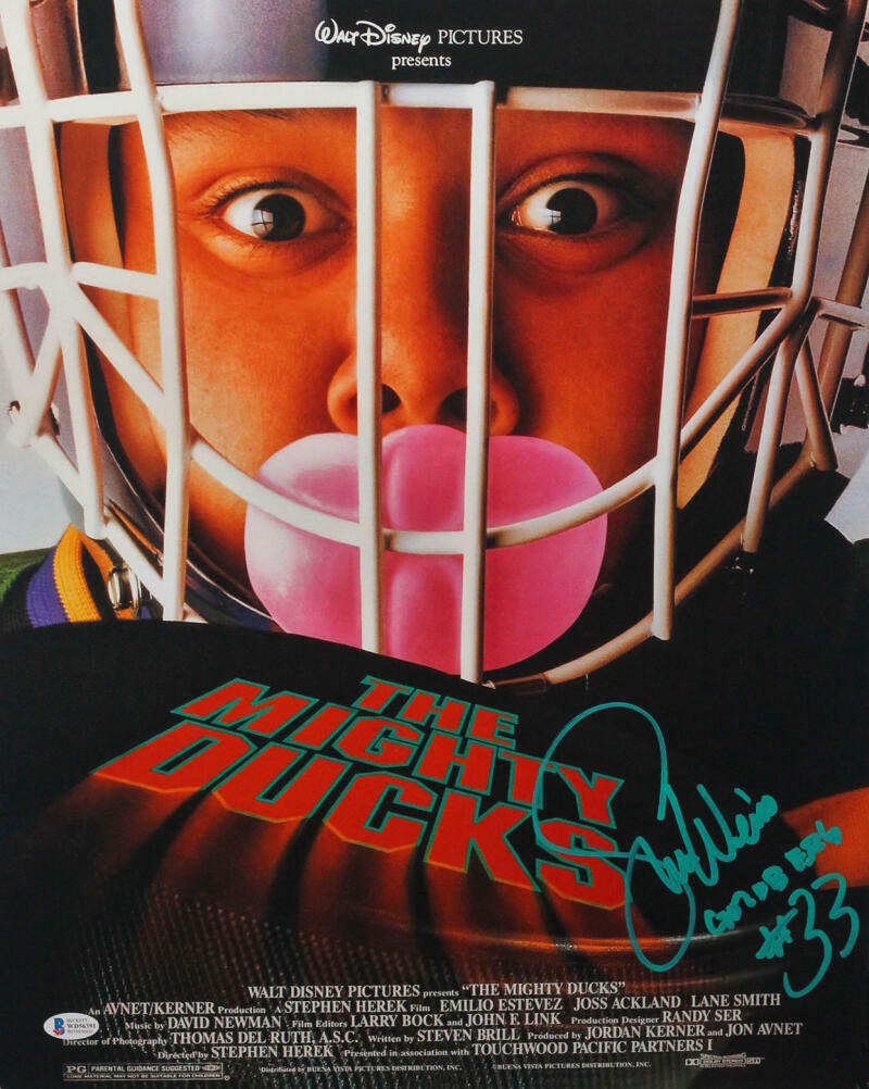 Shaun Weiss Autographed 16x20 Mighty Ducks Photo Poster painting w/Insc - Beckett W Auth *Green