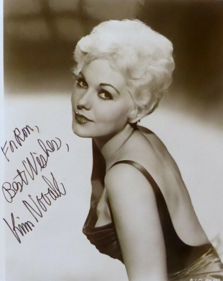 KIM NOVAK Signed Photo Poster paintinggraph - Film Actress - Preprint