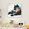 Cat-11CT Counted Cross Stitch 40*40cm/15.75*15.75in tapestrymarket