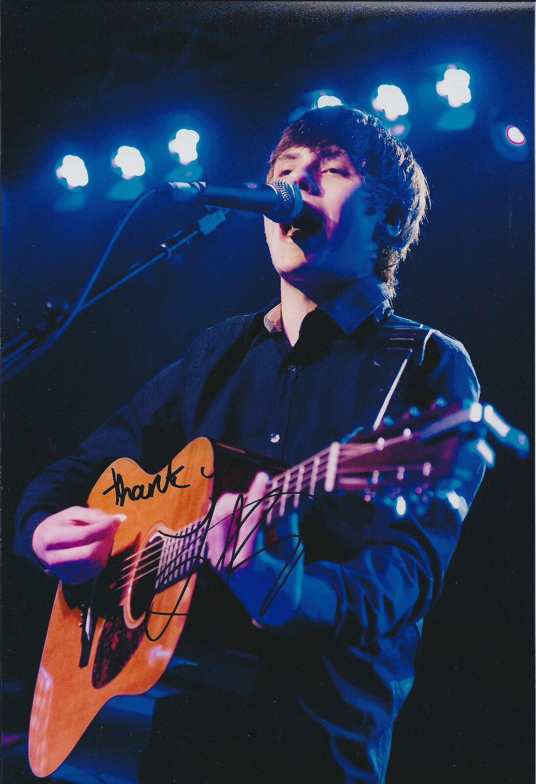 Jake BUGG SIGNED Autograph 12X8 Photo Poster painting AFTAL COA RARE Singer Songwriter