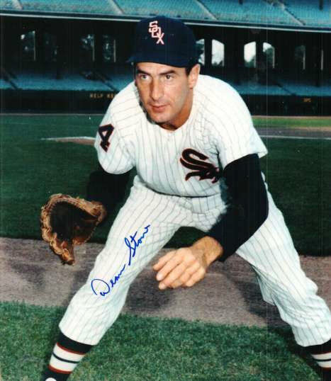 Signed 8x10 DEAN STONE Chicago White Sox Autographed Photo Poster painting - COA