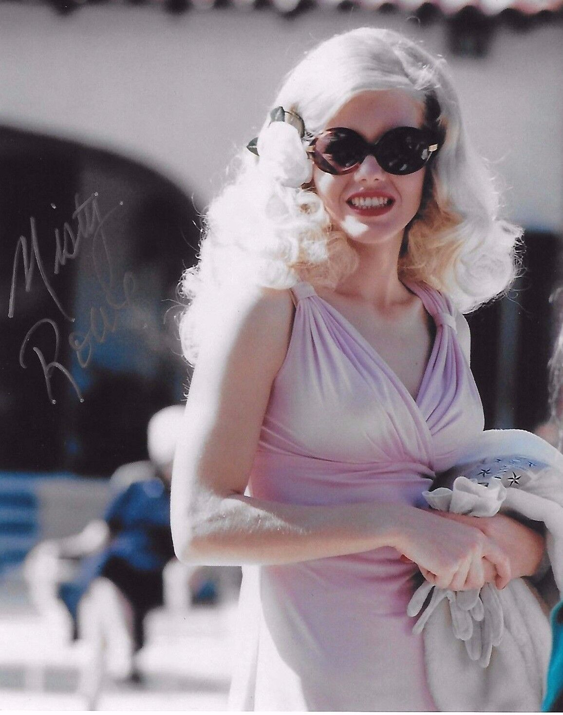 Misty Rowe Signed 8x10 Photo Poster painting - Goodbye Norma Jean - SEXY!!! H262