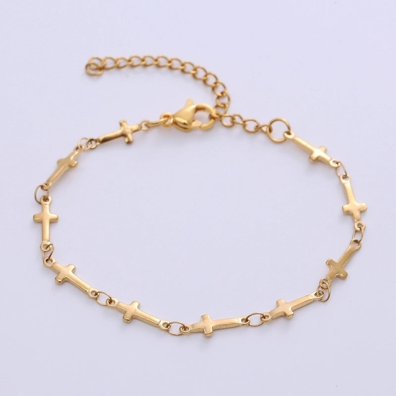 Minimalist Heart Shape Solid Color 304 Stainless Steel Bracelets Necklace