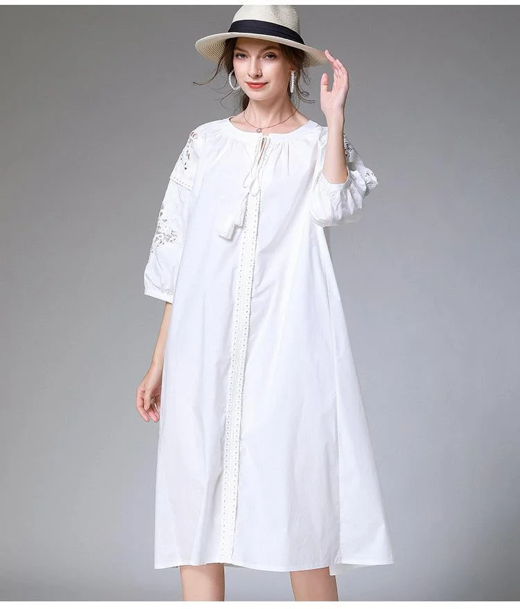 Women's new fashionable embroidered dress