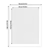 2pcs/5pcs set Large Diamond Painting Blank Canvas with Glue - Round/Square Blank Grid Canvas Empty for Customized Projects Multiple Size Options DIY Diamond Art Accessories