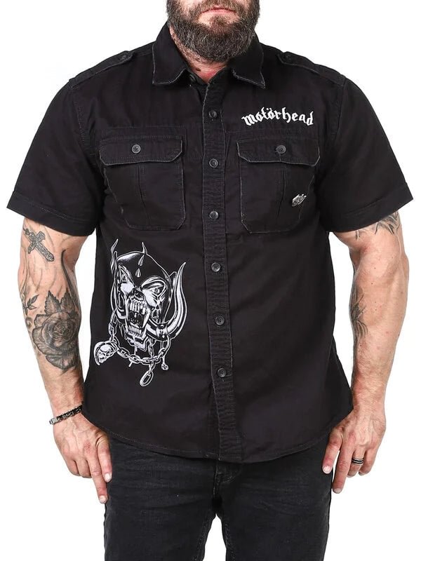 Engine Head Vintage Shirt - Black
