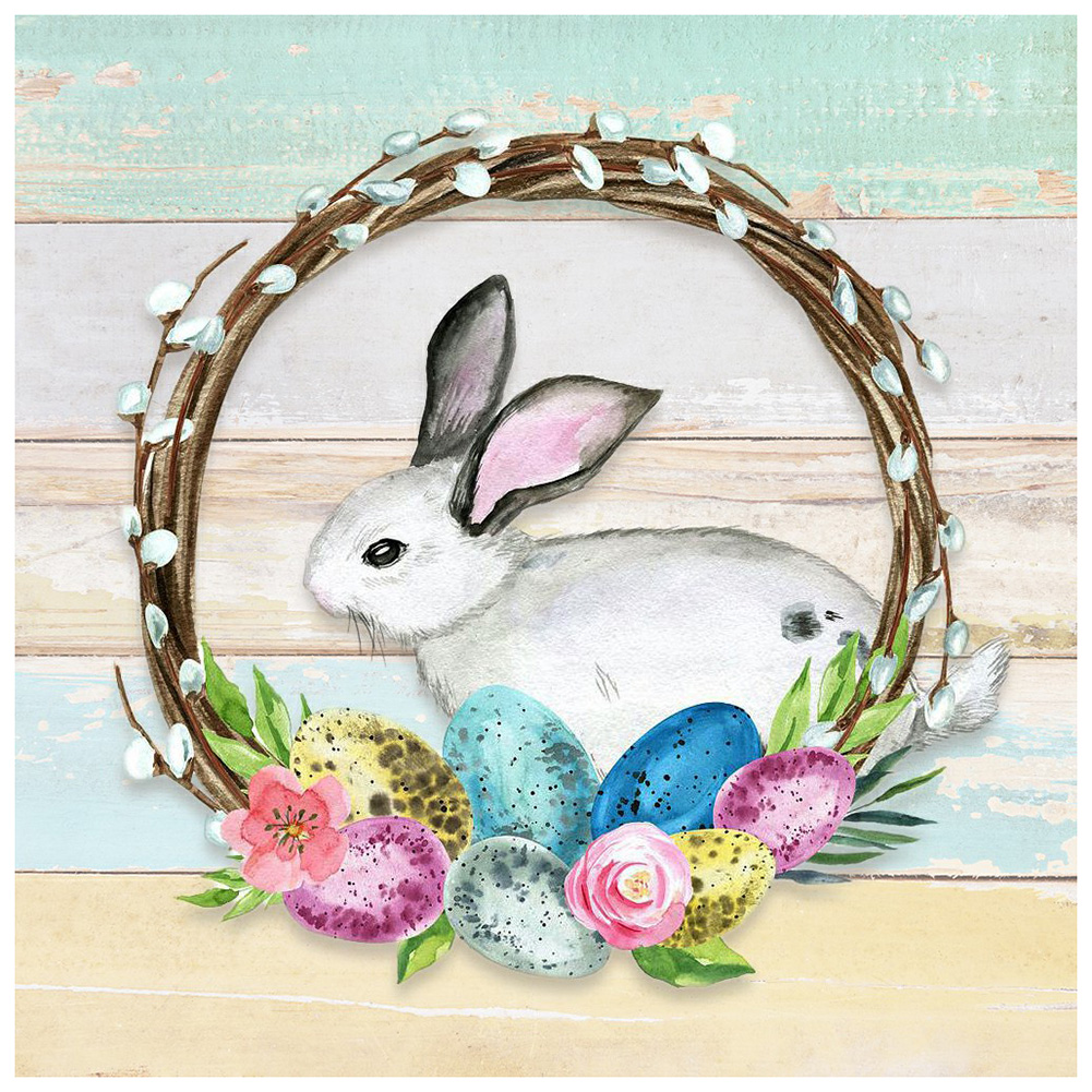 

Easter Wreath-Round Drill Diamond Painting-30*30CM, 501 Original