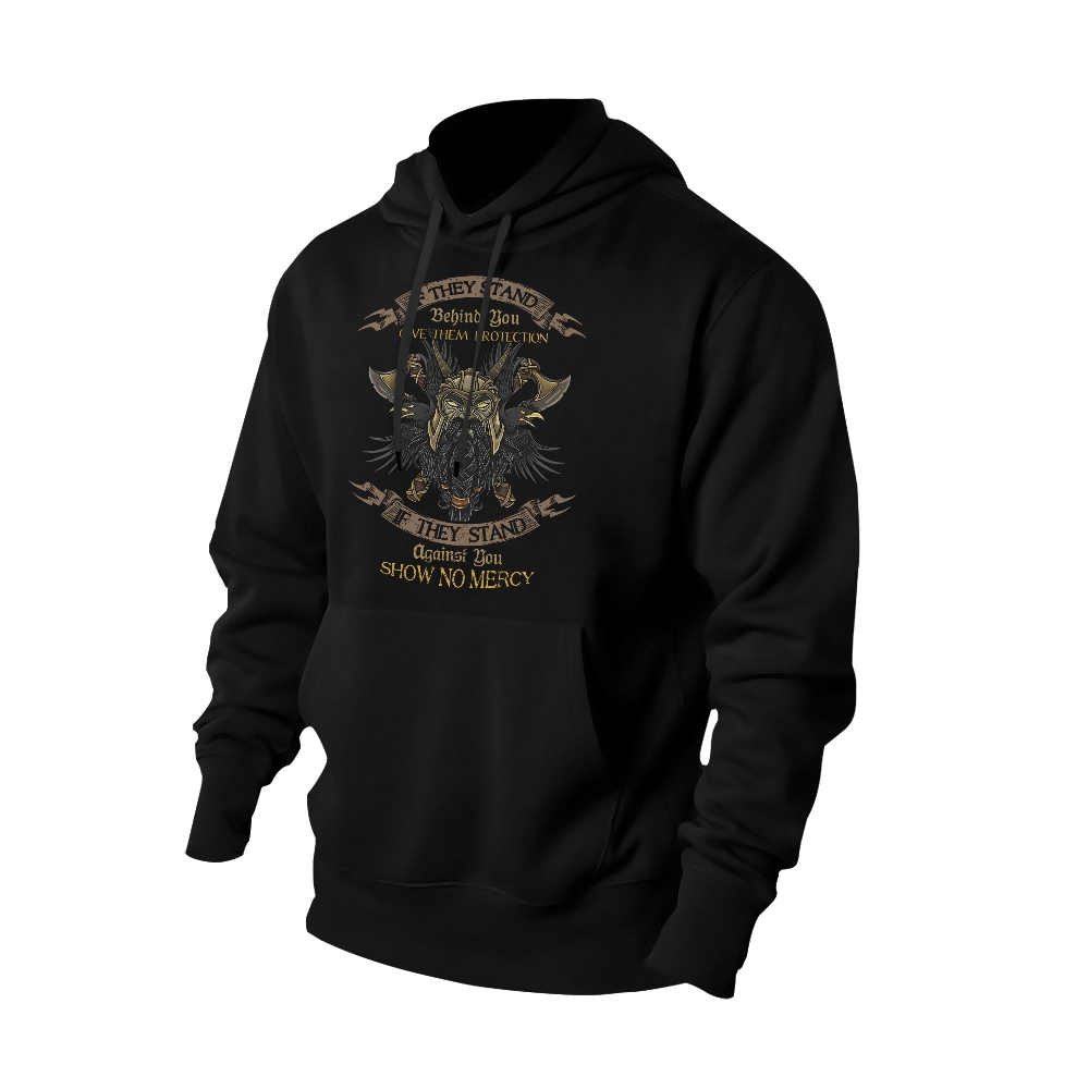 The Fierce Protector's Stare - Unyielding Guardian hoodies