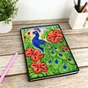 Peacock 5D DIY Diamond Art Painting Notebook Kit 50 Pages A5 Rhinestone Art Painting Notebook Kit for Adults Beginners Holiday Birthday Gift