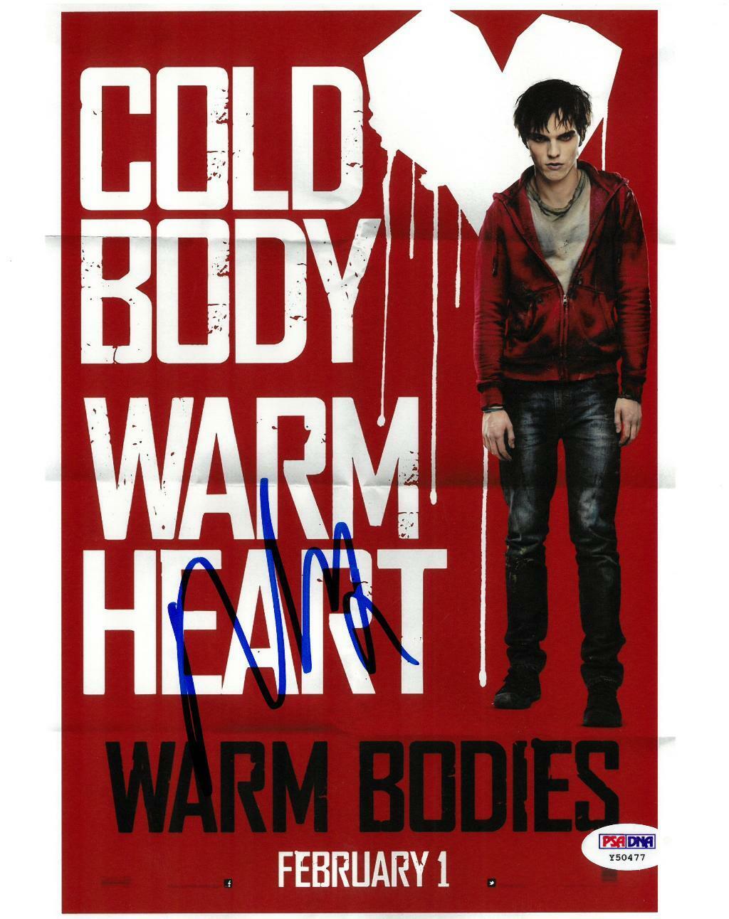 Nicholas Hoult Signed Warm Bodies Autographed 8x10 Photo Poster painting PSA/DNA #Y50477