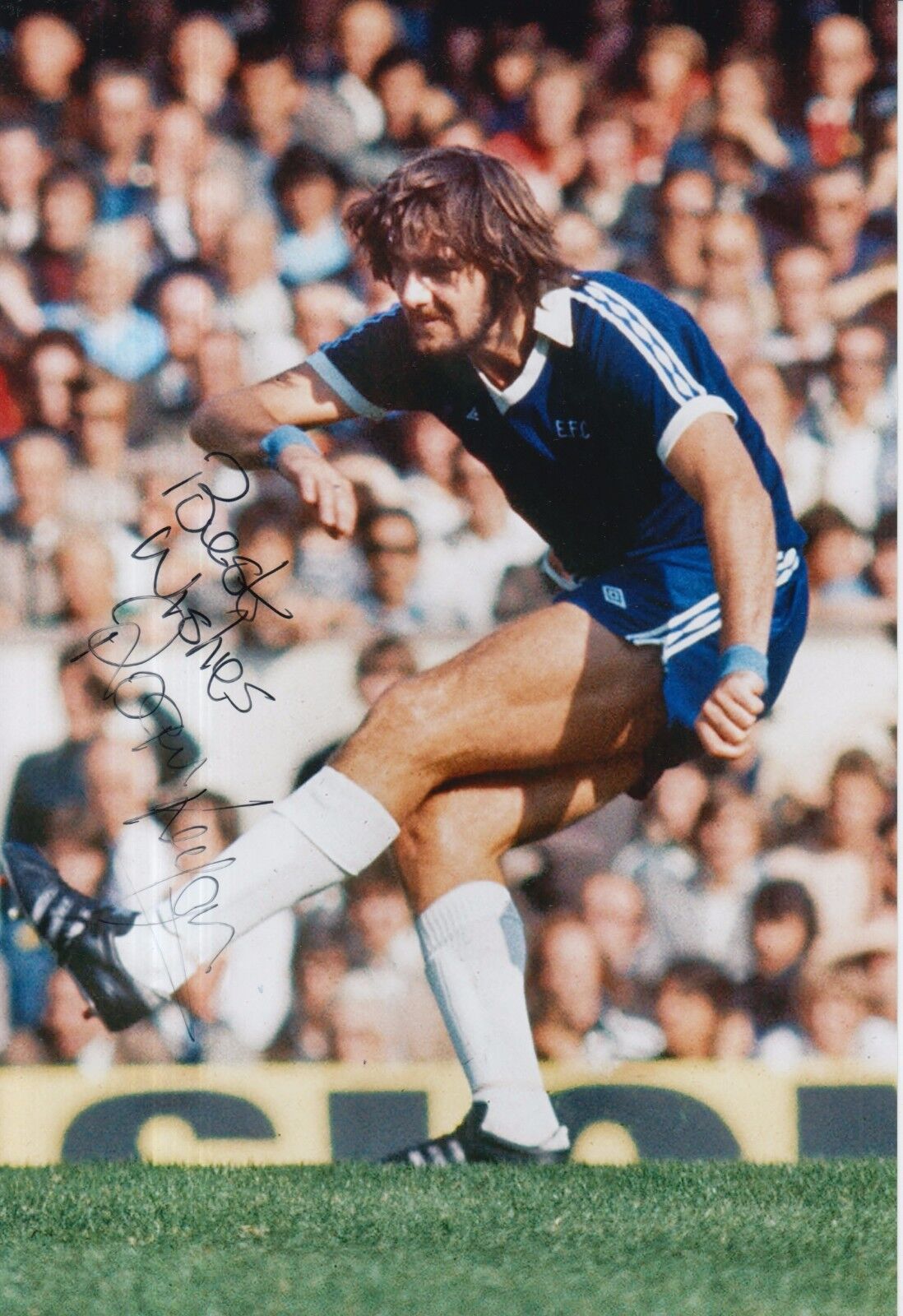 Roger Kenyon Hand Signed Everton 12x8 Photo Poster painting 2.