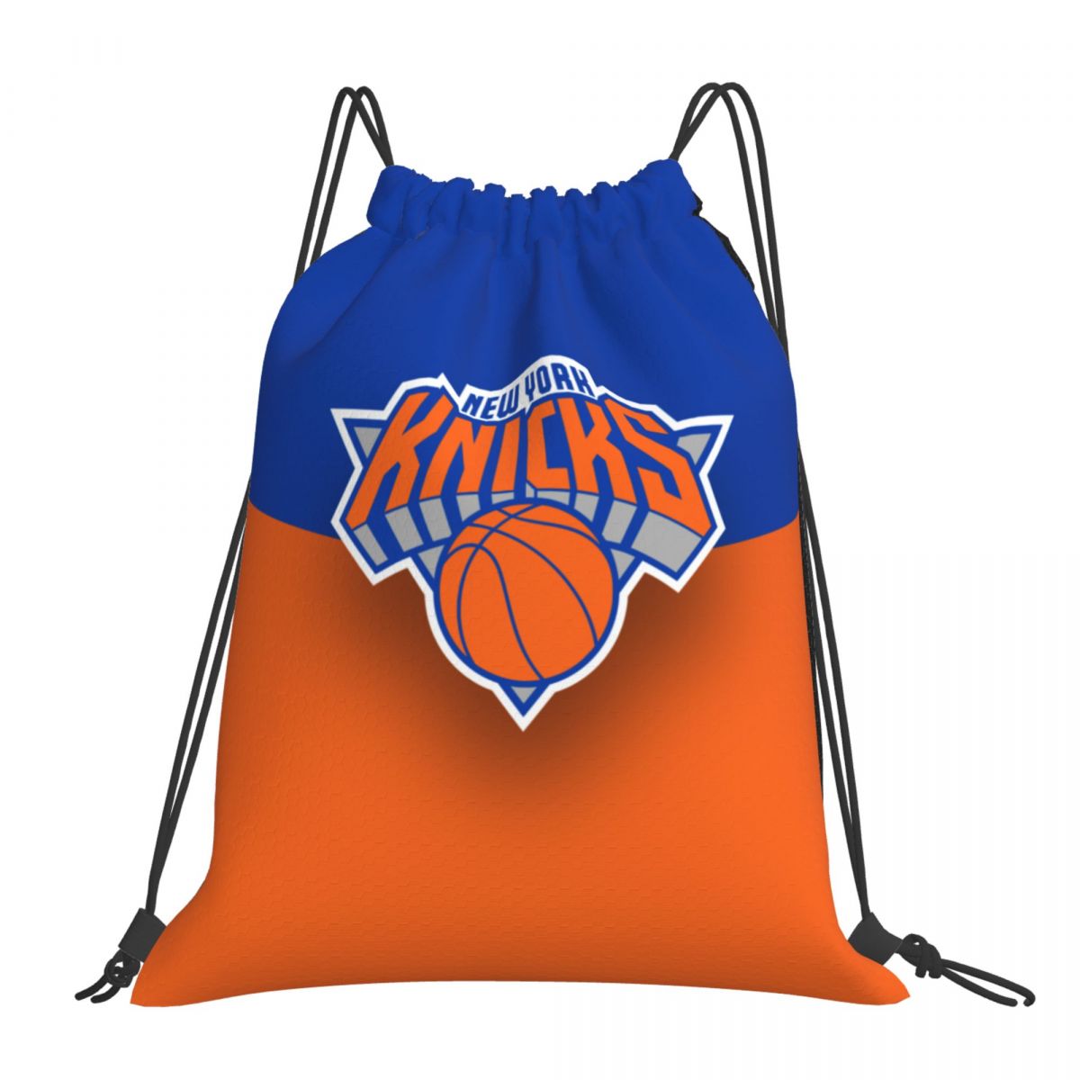 New York Knicks Art Unisex Drawstring Backpack Bag Travel Sackpack