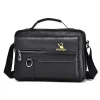 Men's Retro Vertical Portable Business Casual Leather Bag