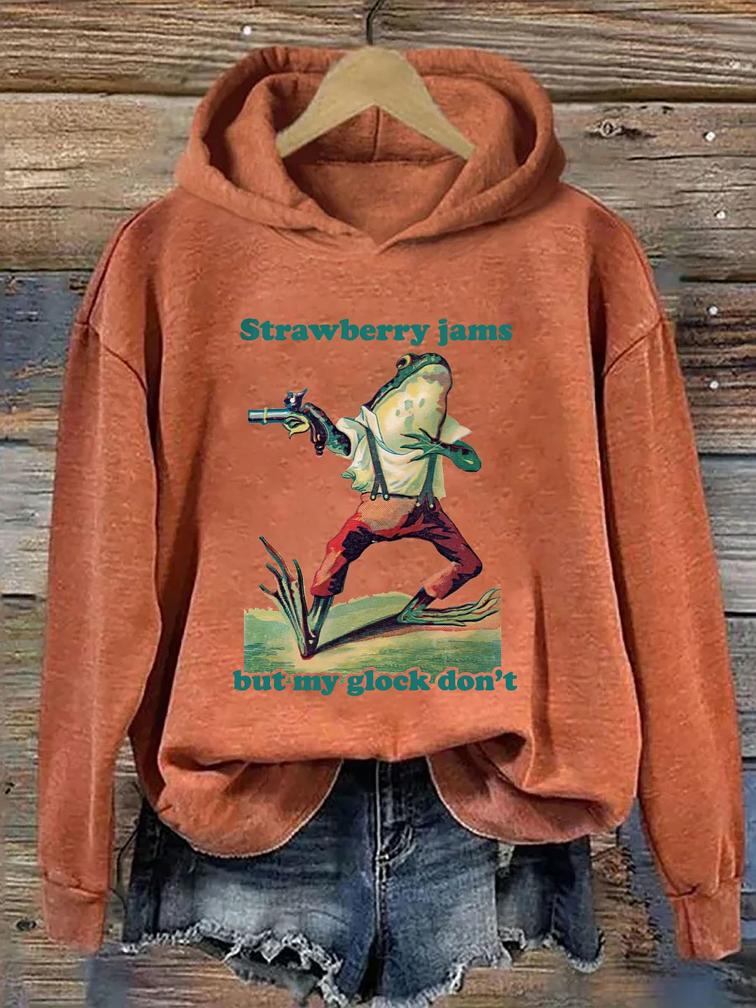 Strawberry Jams But My Glock Don't Hoodie