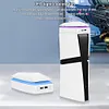 Top Cooling Fan for PS 5 Pro Game Host Radiator Dust-proof Upper RGB Cooling Fan