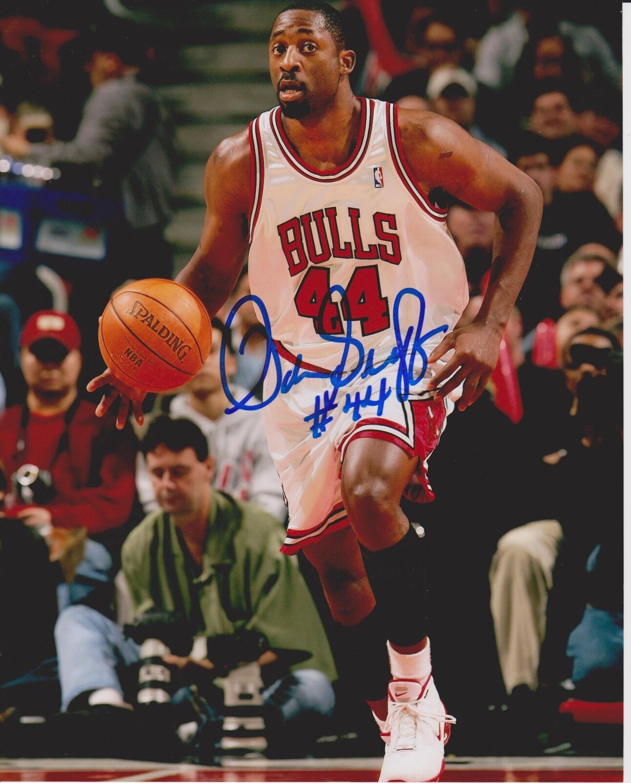 ADRIAN GRIFFIN signed CHICAGO BULLS 8x10 Photo Poster painting