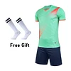 2023 Kids Football Uniforms Boys Girl Soccer Sports Uniform Custom Boys Football Jersey tracksuit children's football suit Socks