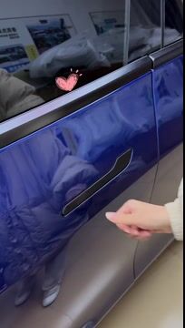 Teslasy V6 Auto Present Door Handle With Colorful LED Lights (4 Doors) For Tesla Model 3Y/ Model Y Juniper/Model 3 Highland 