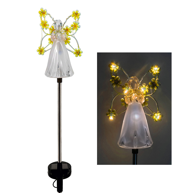 Waterproof Solar Angel Garden Light - tree - Codlins
