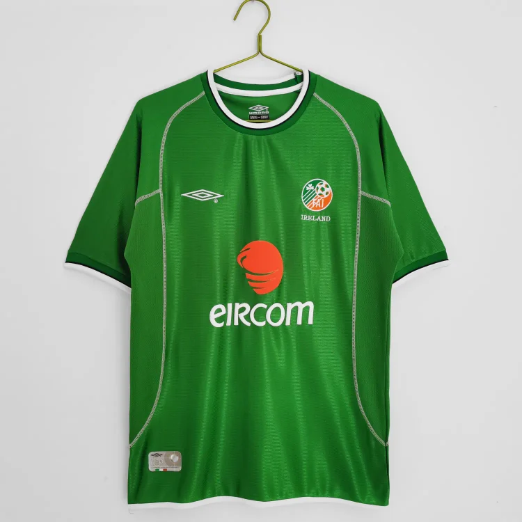 2002 Ireland home retro jersey