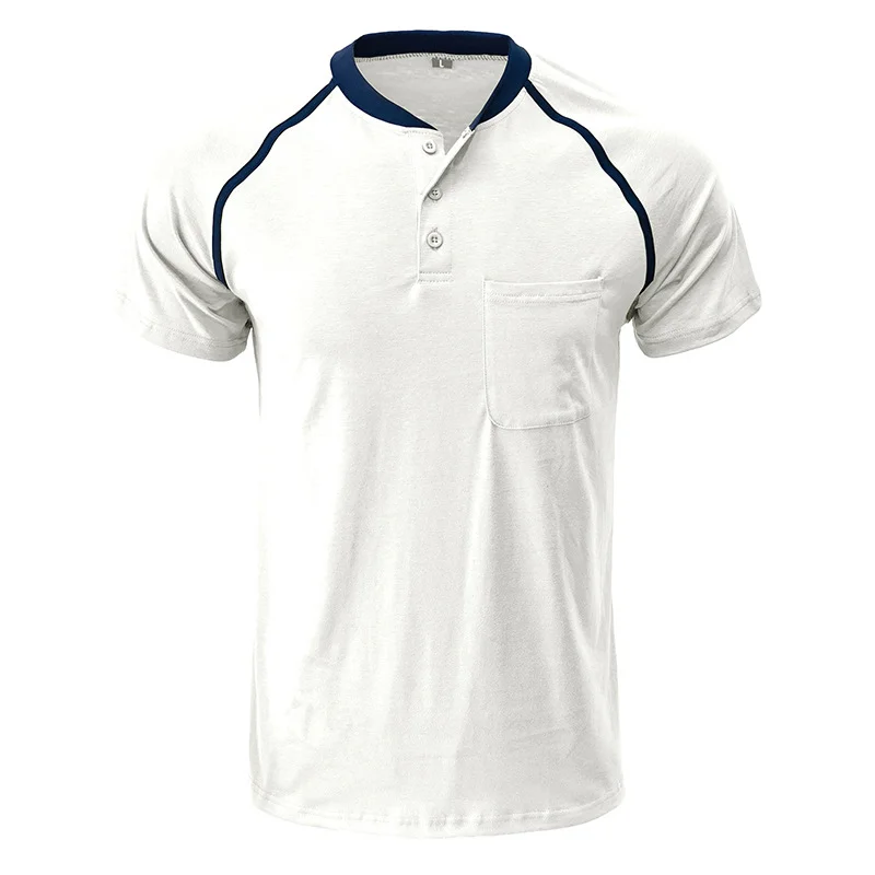 Men's Short-sleeved T-shirts Henry Shirts Summer Boys Tee Shirts