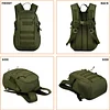 12L/ 15L/ 20L/ 30L Mini Rucksack Taktisch Wanderrucksack Molle Schultasche Wasserabweisend Daypack Milit&auml;risch Schulrucksack Studenttasche Unitasche Sporttasche Laptoptasche f&uuml;r Outdoor Sport