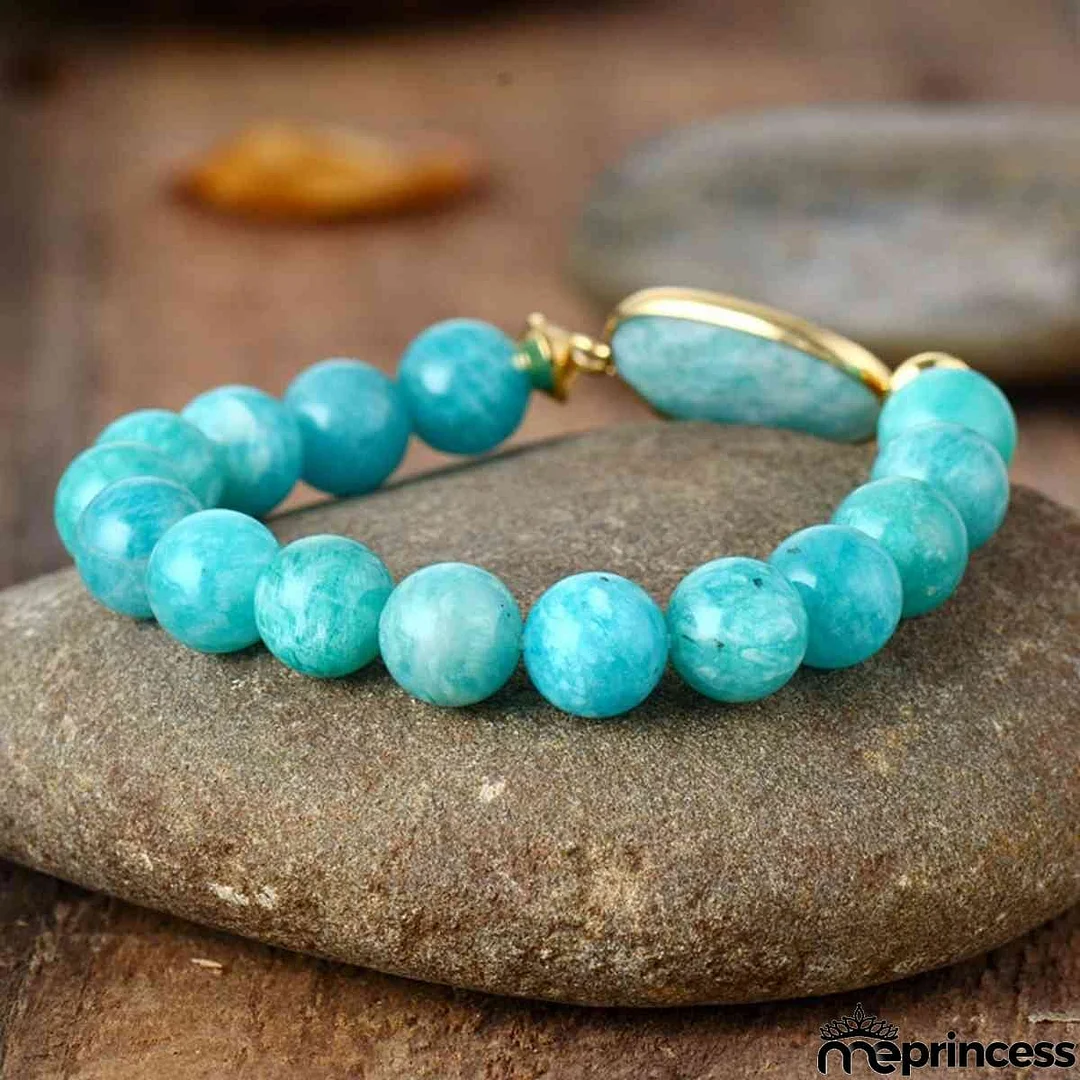 Natural Stone Beaded Bracelet