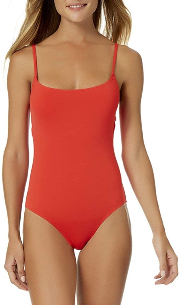 Classic Moderate Leg Maillot One Piece Swimsuit