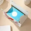 Cardinal Plum DIY PULeather Diamond Painting Tissue Box for Adults Beginners Large Size Diamond Art Paper Storage Holder for Living Room Bathroom Table Decor