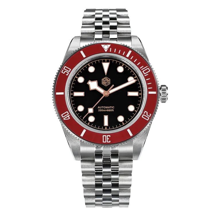 San Martin New 40mm BB Diver Watch Classic Mens Watches SN0128 San Martin Watch san martin watchSan Martin Watch